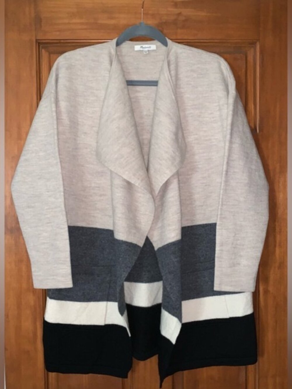 MADEWELL Meridian Sweater Jacket Oversized Open Cardigan XS/S